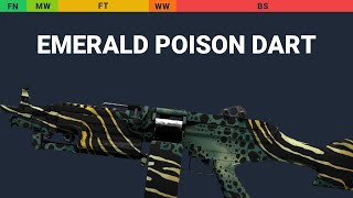 M249 Emerald Poison Dart Wear Preview