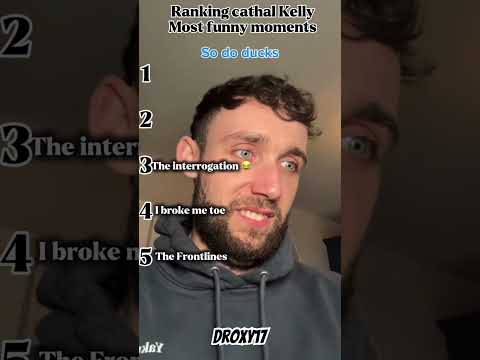 Ranking Cathal Kelly most funny moments and please subscribe to my YouTube channel