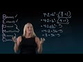 Order of Operations and BEDMAS
