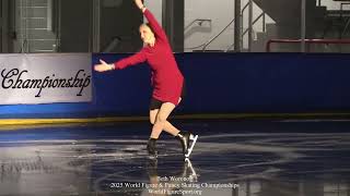 Beth Woronoff, 2025 World Figure & Fancy Skating Championships