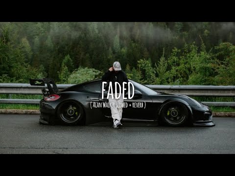 Alan Walker - Faded (slowed + reverb + lyrics)