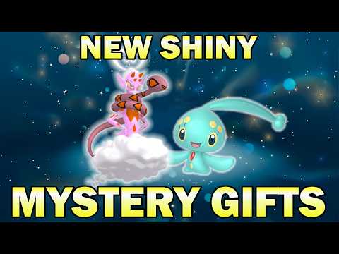 How to get SHINY ENOMORUS & MANAPHY Mystery Gift Events