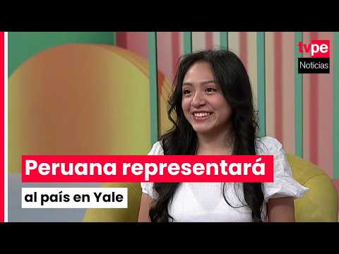 Joven peruana de 17 años fue admitida en programa de liderazgo de Yale