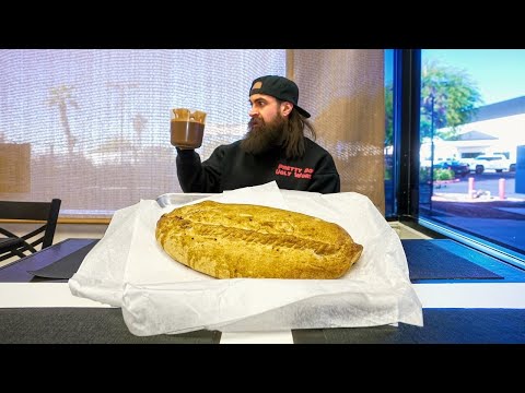 THIS GIANT CORNISH PASTY CHALLENGE IN PHOENIX HAS ONLY BEEN BEATEN FOUR TIMES! | BeardMeatsFood