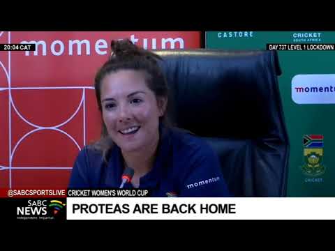 Women's Cricket World Cup I Proteas back home after excellent showing