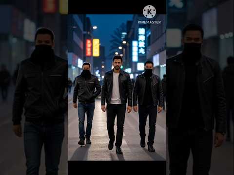 Two theif follow a man eventually a dog came and save his life #shortsvideo #dog #theif