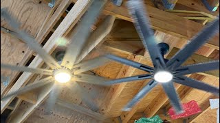 HDC Kensgrove and HDC Kensgrove II Ceiling Fans at a Mexican Restaurant 