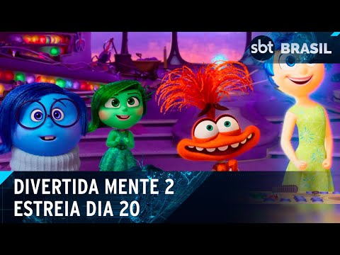 Divertida Mente 2 chega aos cinemas brasileiros na próxima semana | SBT Brasil (15/06/24)