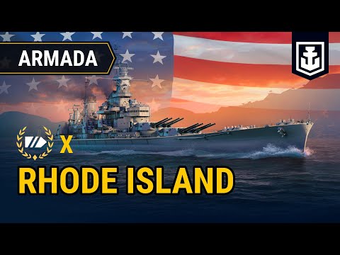 Armada: Rhode Island | A Captain's guide to playing the U.S. Tier X battleship