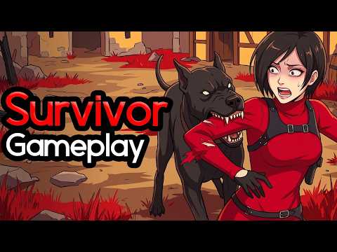 DBD - Survivor Gameplay (VS Houndmaster + Sadako)