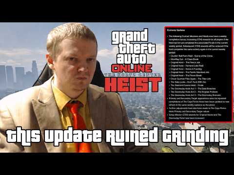 Rockstar Games Has Killed Grinding In GTA Online- A Grinder's Rage Against Rockstar