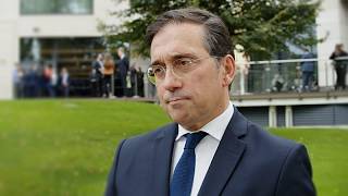 YouTube video thumbnail: Spanish Foreign Minister Tells Euronews 'Fundamental Rights of People' at Stake in Snap Election