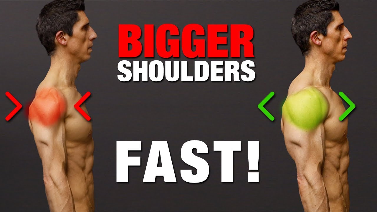 How to Get Bigger Shoulders Fast (JUST DO THIS)