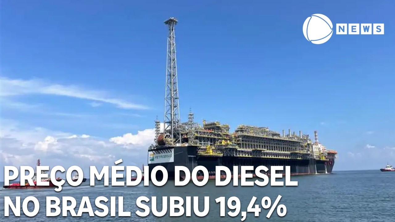 Preço médio do diesel no Brasil subiu 194 diz pesquisa TV Online Preço médio do diesel no Brasil subiu 194 diz pesquisa