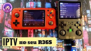 IP TV no seu R36S  e presente do amigo Paulo (caixa postal)