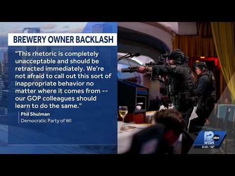 YouTube video thumbnail: Wisconsin Democratic Party Calls Liberal Supporter's Post 'Unacceptable'