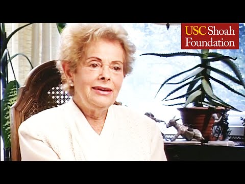 On the Fourth Night of Hanukkah | Survivor Olga Menczer | USC Shoah Foundation