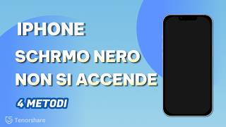 iPhone Schermo Nero? Non Si Accende? Risolvilo Senza Perdere Dati