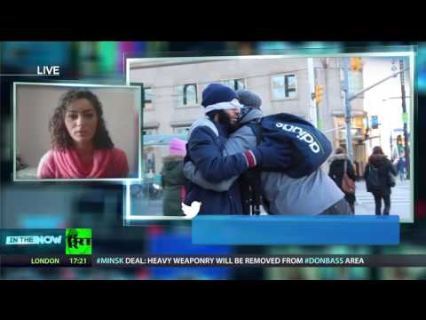 Muslim “terrorist” Asks for Hugs - Islamophobia Interview