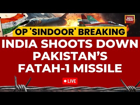 LIVE: India Shoots Down Pakistan's Fatah-1 Missile: Armed Forces Intercept Pak's Ballistic Missile