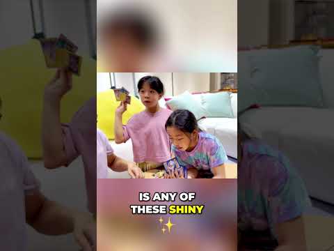 Emma & Kate Trade their Shiny Pokémon Cards