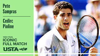 Iconic Full Match | Pete Sampras vs. Cedirc Pioline | US Open 1993 Final