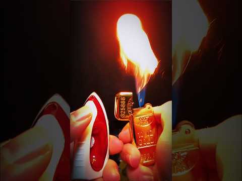 Which lighter deserve the win? #lighter #flame #matches