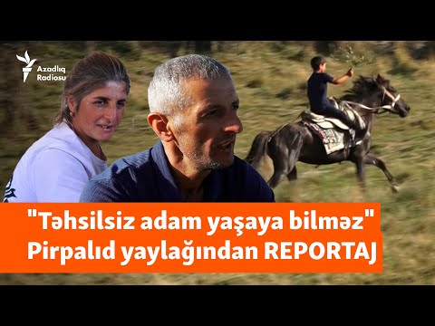 "Təhsilsiz adam yaşaya bilməz" - Pirpalıd yaylağından REPORTAJ