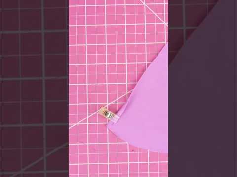 How to prevent the raw edges from coming out of the strap channel #sewing #sewinghacks #sewingtips