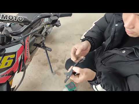 How to replace the brake lever in a Neo Outlaw 1200w 48v electric dirtbike