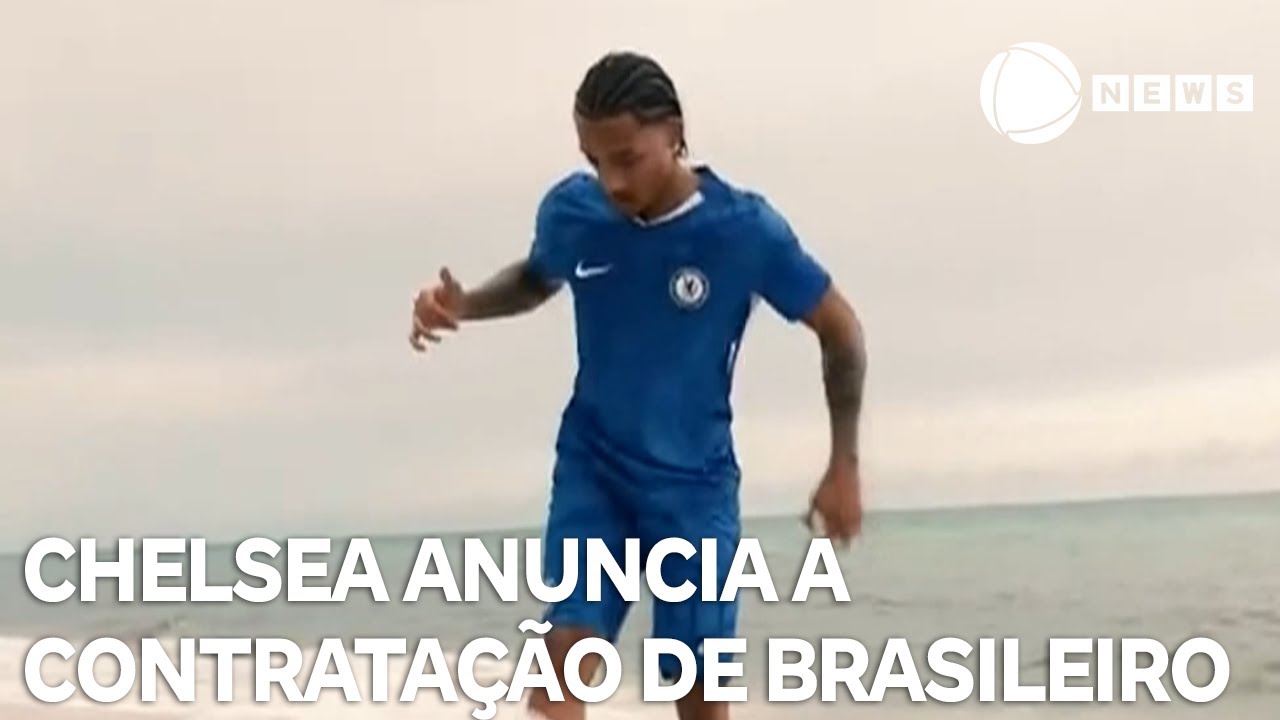 Chelsea anuncia a contratação do atacante brasileiro João Pedro