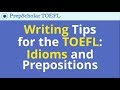 Understanding Idioms and Prepositions