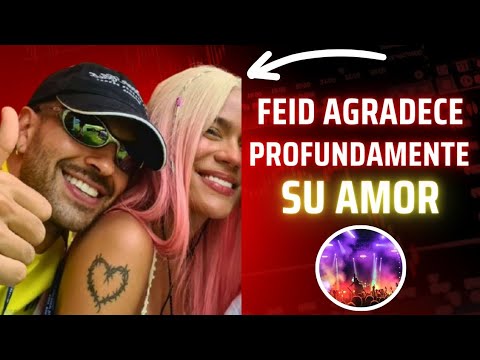 Así REACCIONÓ Feid tras BELLAS PALABRAS de Karol G en CONCIERTO.