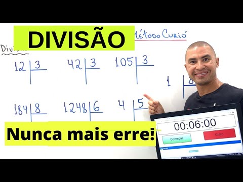 APRENDA DIVISÃO EM 6 MINUTOS | FÁCIL E RÁPIDO