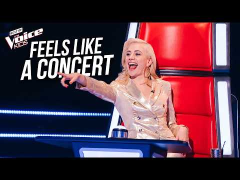 These Kids Didn't Just Sing... They Gave a CONCERT! | The Voice Kids