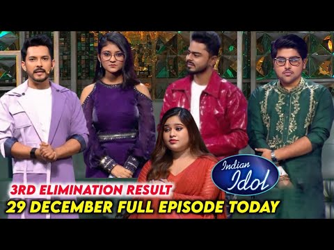 Shocking Elimination Latest 29 December 2024 Indian Idol Full Episode Today | Indian Idol Season 15