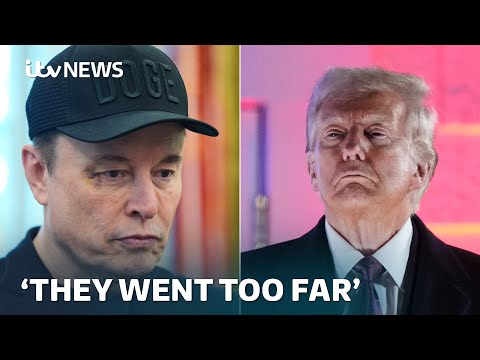Elon Musk 'regrets' comments about Donald Trump - after Epstein posts | ITV News