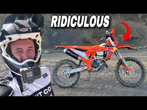 Riding The ALL NEW 2025 KTM EXC-F up INSANE Hill Climbs