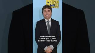Stephen Hillenburg - Created The Show “SpongeBob SquarePants”🕊️#stephenhillenburg #spongebob #fy