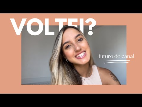 Voltei pro YouTube? E agora? - futuro do canal | Viviane Garcia