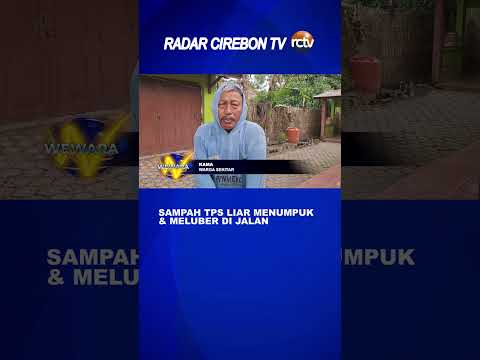 Sampah TPS Liar Menumpuk & Meluber di Jalan