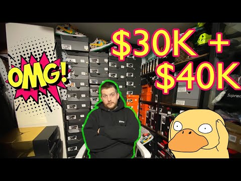 Spending $30,000 on Shoes and $45,000 on Supreme - Stimulus all gone!