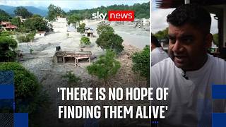 YouTube video thumbnail: Nepalis in UK Fear There Is 'No Hope' of Finding Relatives Missing After Floods