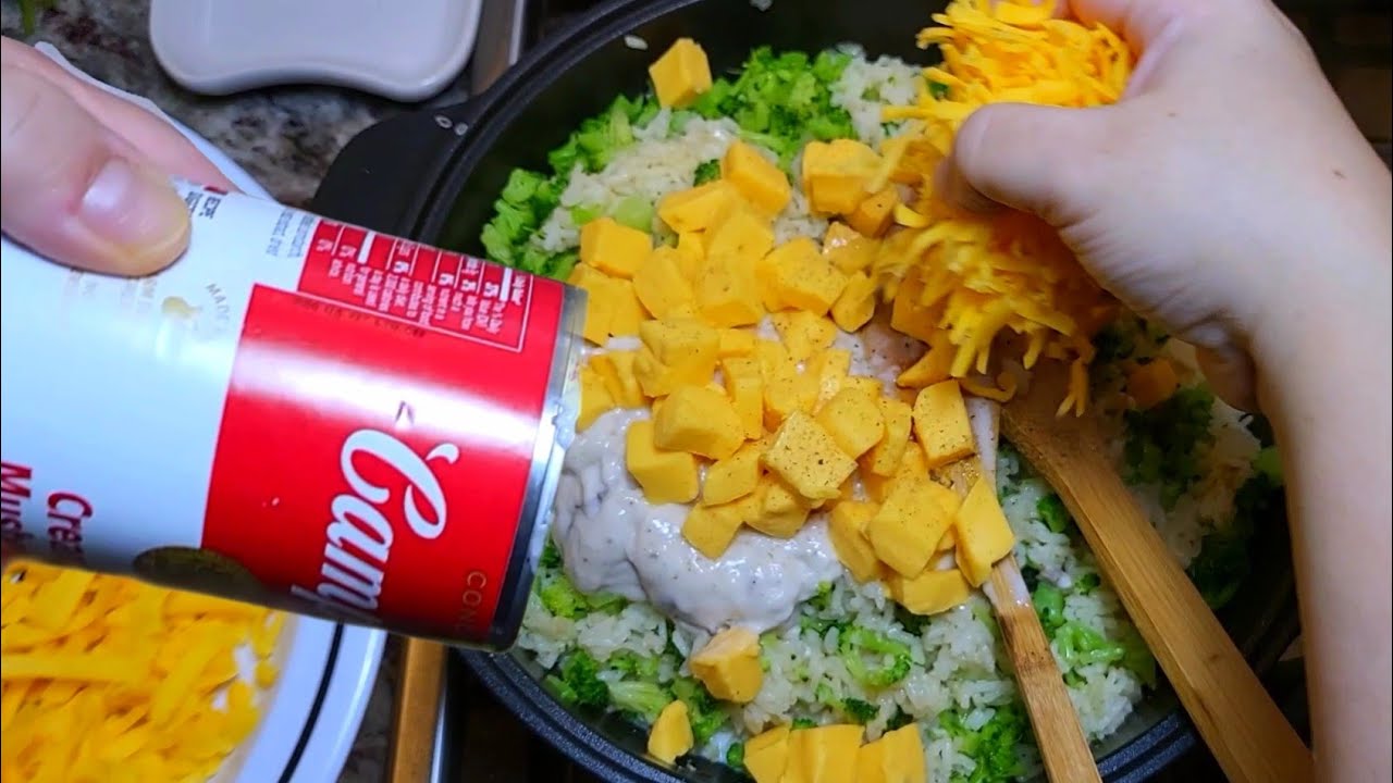 Creamy BROCCOLI CHEESE RICE Casserole Recipe Casserole Recipe