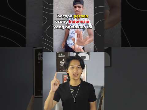 Berapa Persen Orang Indonesia Yang Ngelakuin Ini