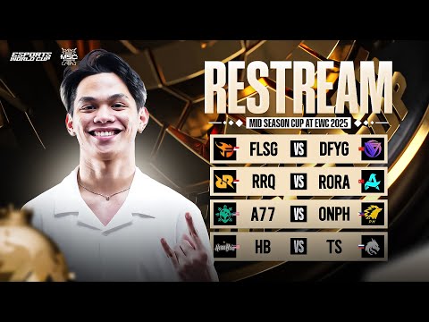 RESTREAM EWC 2025 DAY 4 GROUP STAGE
