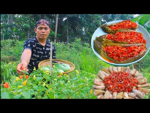 Terong ijo sambal bawang masakan pedesaan sederhan simpel dan enak
