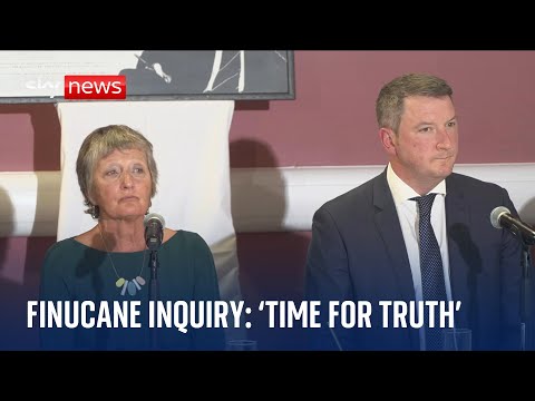 Finucane family speak after UK government announce public inquiry into 1989 murder