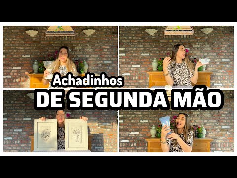 COMPRAS DE DECORAÇÃO DE SEGUNDA MÃO
