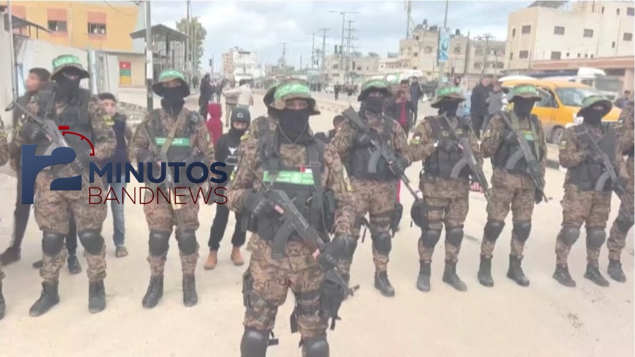 BandNews em 2 Minutos 100725   Tarde Milícia armada surge como oposição ao Hamas em Gaza